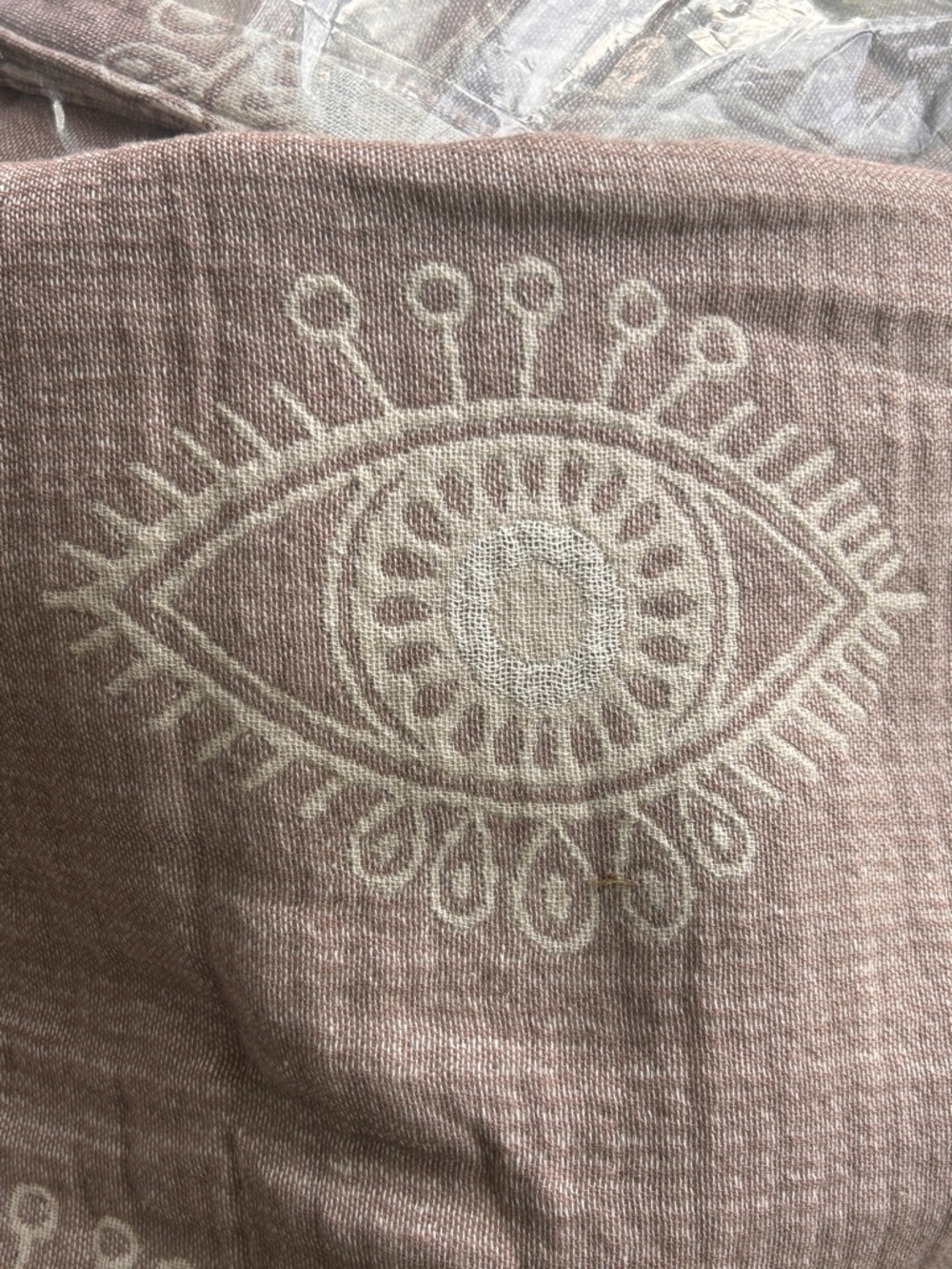 All Eyes on You Brown Cream Unisex Luxury Cotton Sash Belt Festival Beach NEW - Picture 6 of 16